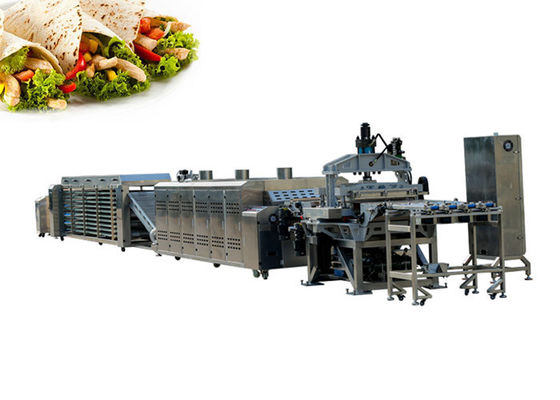 3600 Pcs/Hour Automatic Chapati Making Equipment With Touch Screen