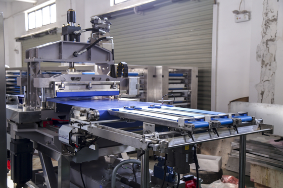 25 Inch 35 Inch Press Industrial Tortilla Production Line Silver Color