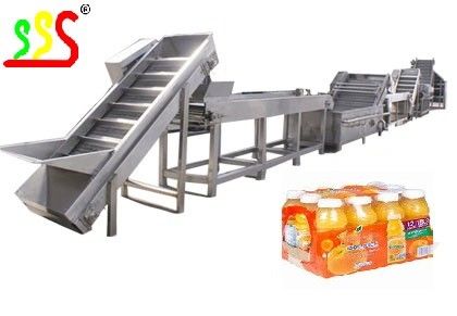 Maszyna do przetwarzania soku mango 2t / H 300 - 500 ml Opakowanie do butelek