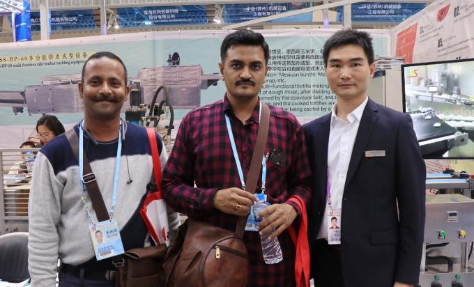 Przemysł spożywczy 900 sztuk / h 150 mm Handlowa maszyna do tortilli kukurydzianej 7